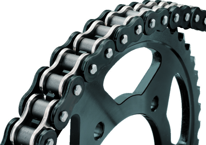 BikeMaster 520x120 BMXR X-Ring Chain - Black/Chrome