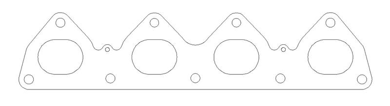 Cometic Honda All H22S 92-01 .030 inch MLS Exhaust Manifold Gasket 1.770 inch X 1.380 inch Port