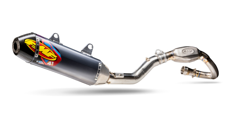FMF Racing Yamaha YZ450F 24-25 AL Factory 4.1 RCT w/ R. Carbon Cap Comp Sys w/SS MB Header/ Mid Pipe
