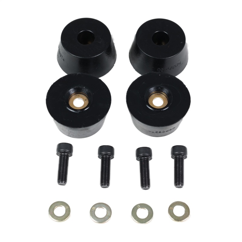 Energy Suspension 96-02 Toyota 4Runner Front Hyper Flex Bump Stop Set - Black