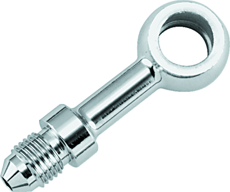 Twin Power Stainless Brake Fitting 3/8 Inch X AN3 Straight Banjo Adaptor