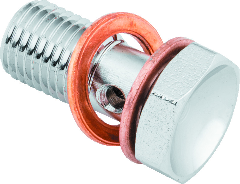 Twin Power Stainless Brake Fitting 3/8 Inch Banjo Bolt
