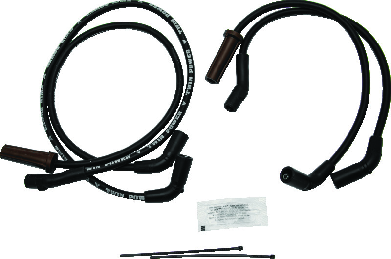 Twin Power 17-Up M8 Touring Models Black Ignition Wire Set