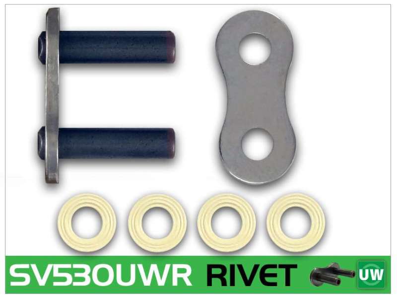 RK Chain SV530UWR-RIVET - Silver