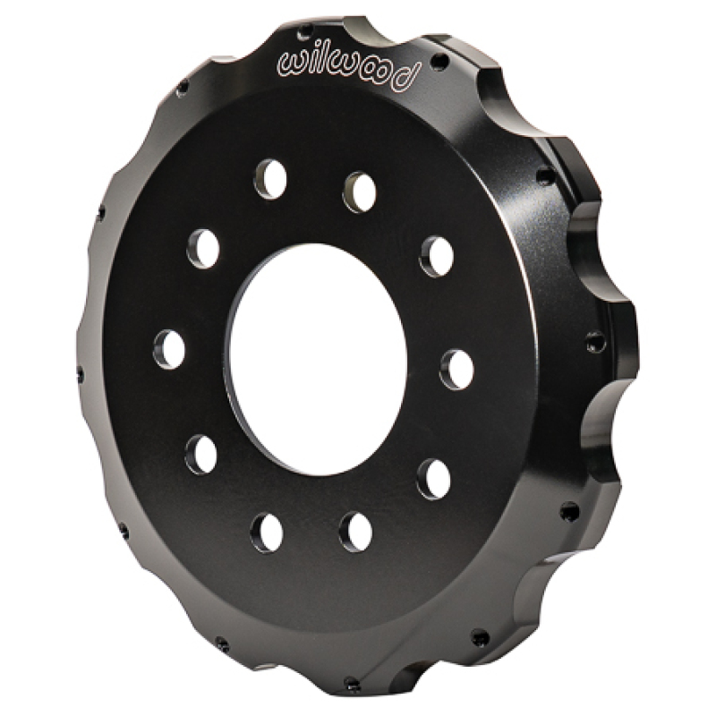 Wilwood Big Brake Hats .810in Offset 5 x 4.75 - 12 on 8.75in - Black