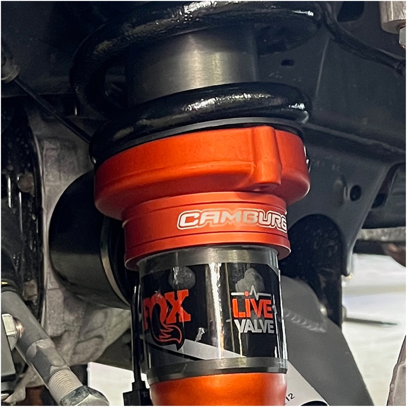 Camburg Ford Raptor 21-23 1in Front Spring Preload Spacer Kit (Fox Orange)