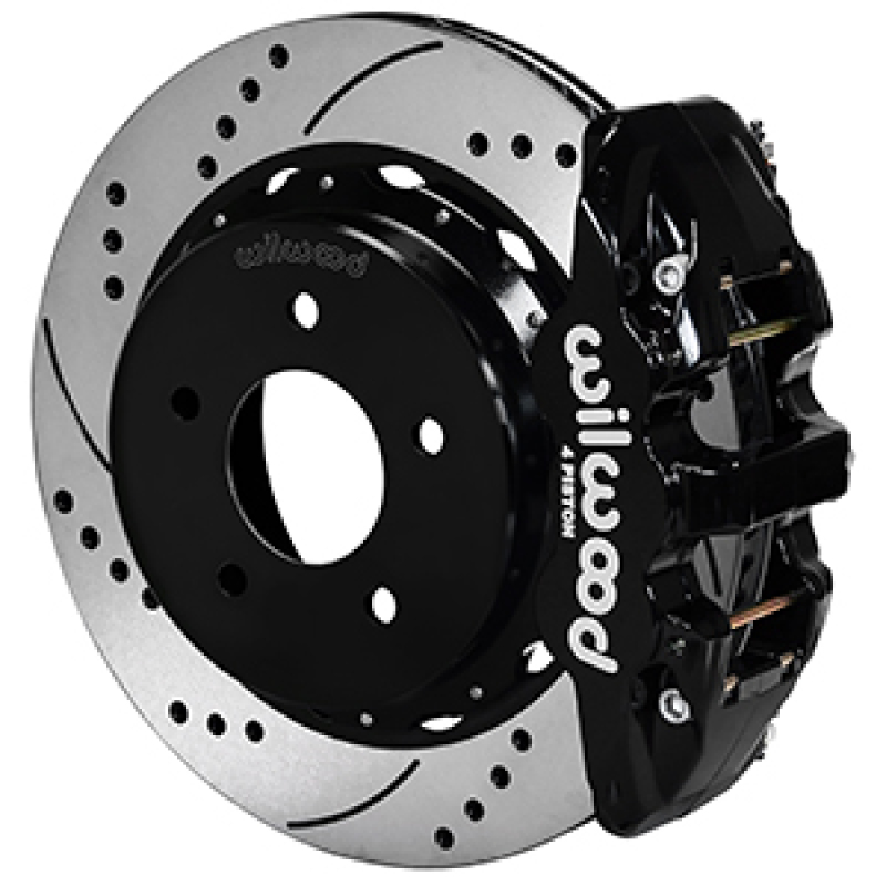 Wilwood 88-98 GM C1500 Aero4 SRP Rear Brake Kit 14in Rotor