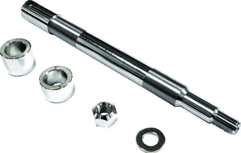 Bikers Choice 08-17 FXDF 12-16 FLD Front Axle Kit Replaces H-D 41547-07A
