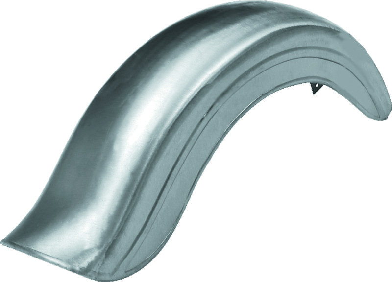 Bikers Choice Raw Fatbob Rear Fender Left Chain Cut Big Twin Custom