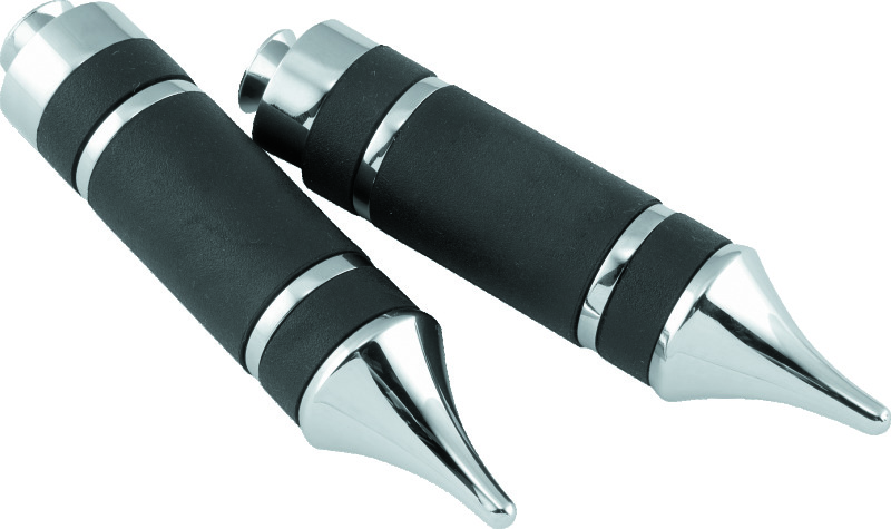 Bikers Choice Chrome Gladiator Replacement Toe Pegs Pr