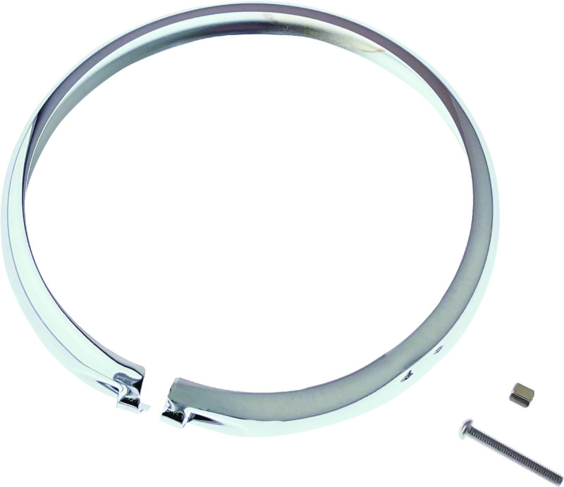Bikers Choice 5-3/4 Headlight Replacement Chrome Trim Ring