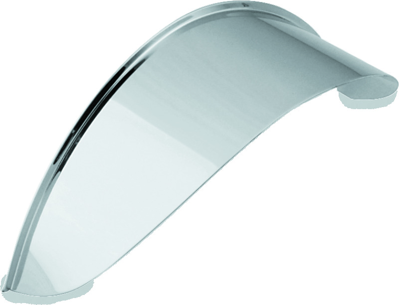 Bikers Choice Chrome Headlight Visor 7in Universal Custom Replaces H-D 67752-77T