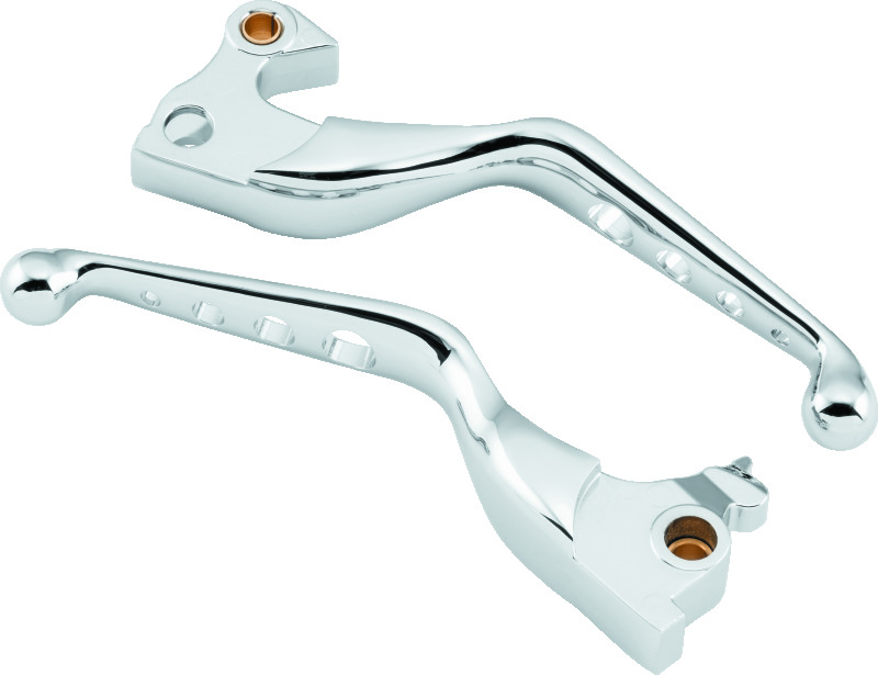 Bikers Choice 14-22 XL Chrome O Series 4 Hole Lever Set