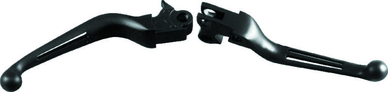 Bikers Choice 96-16 Big Twin W/ Cable Clutch 96-03 XL Black Slotted Lever Set