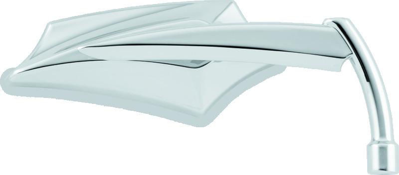 Bikers Choice 65-Up Chrome Angler Mirror Universal Custom Pair