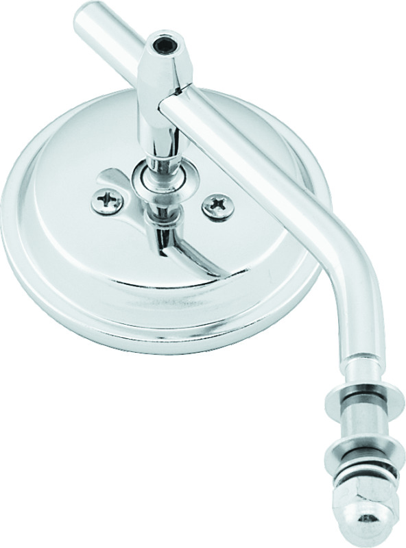 Bikers Choice 65-Up Chrome 3in Round Mirror Ea