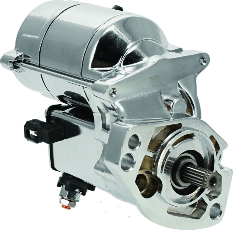 Bikers Choice 89-06 Big Twin (Except 06 Dyna) Chrome 1.2KW Starter