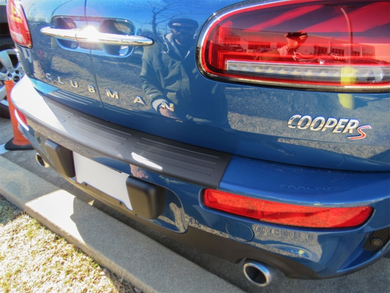 WeatherTech 16-24 MINI Clubman BumperTopper - Black