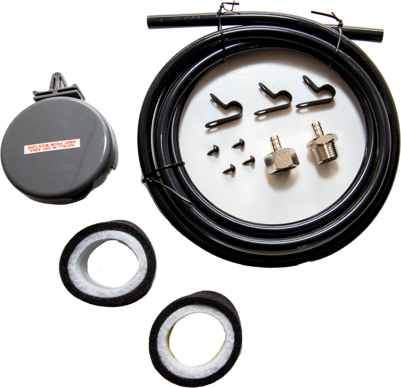 Kleinn 3/8In Snorkel Kit w/ Air Filter/ Spare Elements/ / Snorkel Tubing