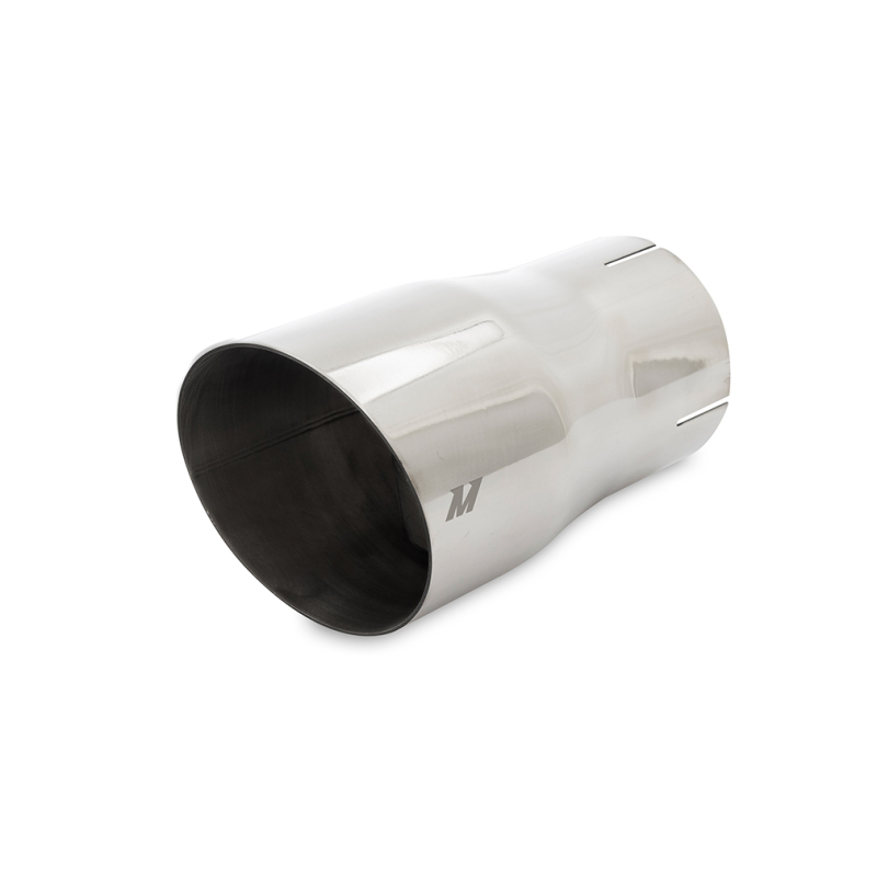 Mishimoto Clamp-On Single Wall Exhaust Tip 5in Outlet - Polished
