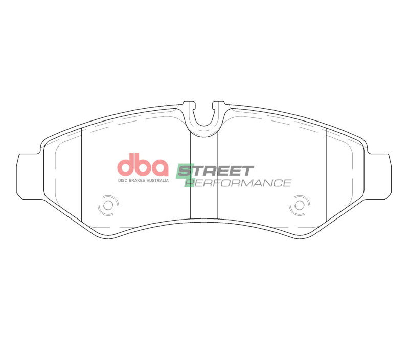DBA 19-23 Mercedes-Benz Sprinter 1500 (w/Electronic Parking Brake) Rear SP Performance Brake Pads