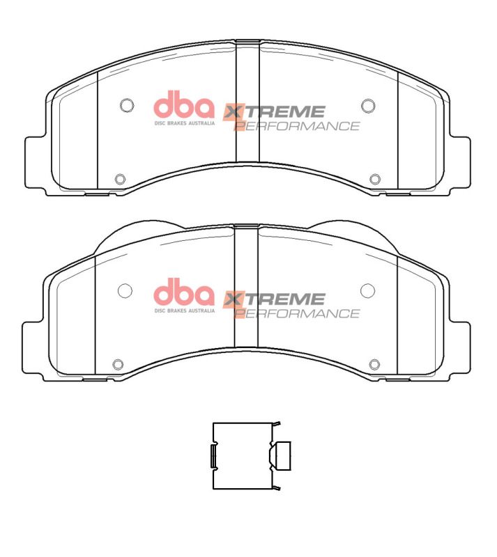 DBA 10-20 Ford Expedition Front XP Performance Brake Pads