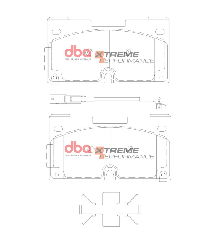 DBA 21-23 Cadillac Escalade (Excl 6 Piston BBK) Front XP Performance Brake Pads