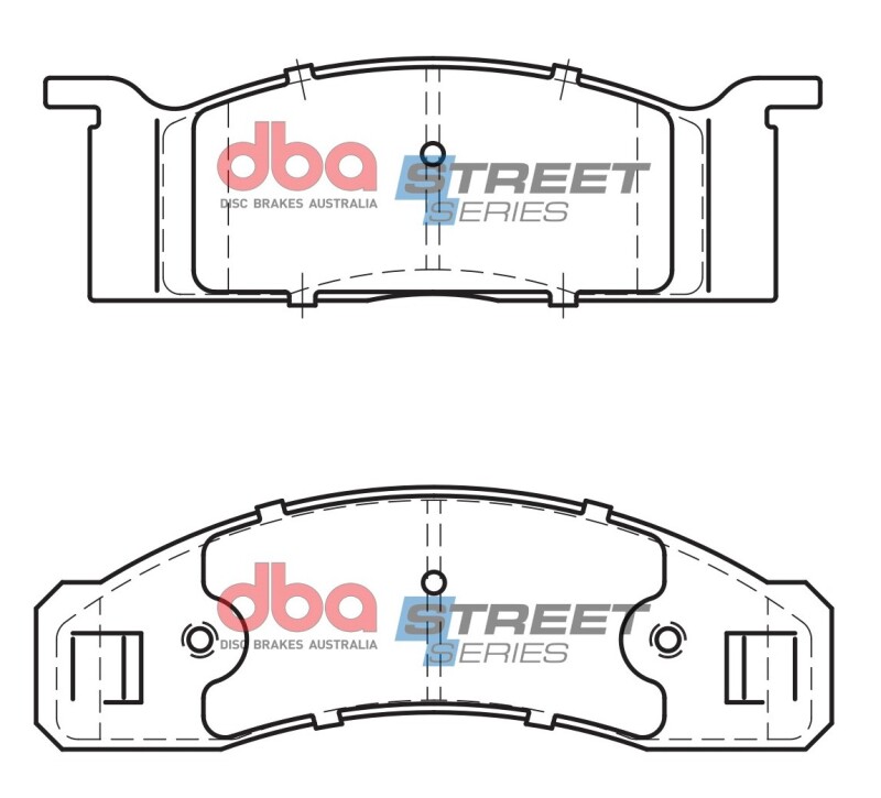 DBA 70-71 Ford Torino Front Street Series Brake Pads