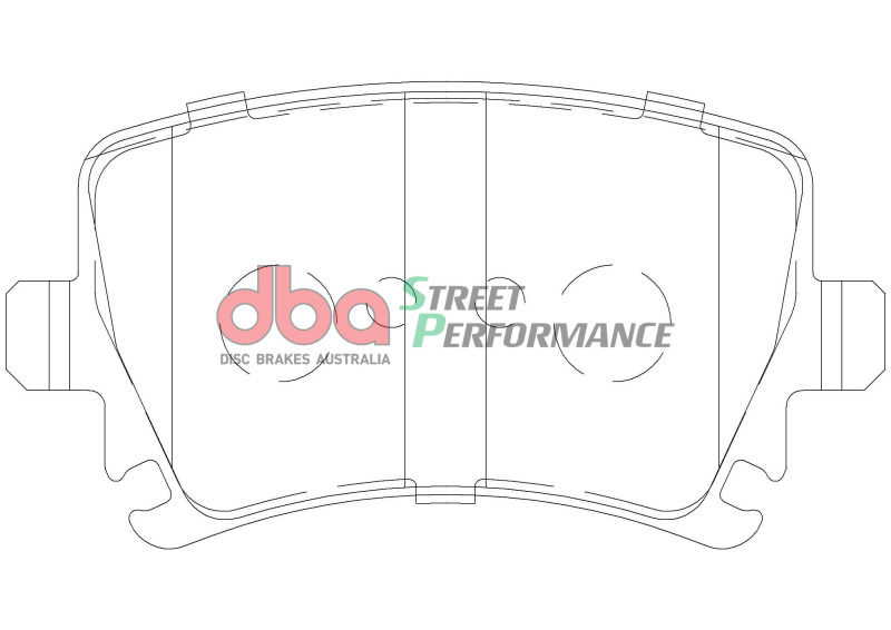 DBA 06-09 Audi A3 Rear SP Performance Brake Pads