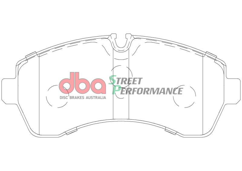 DBA 07-09 Dodge Sprinter 3500 DRW Front SP Performance Brake Pads