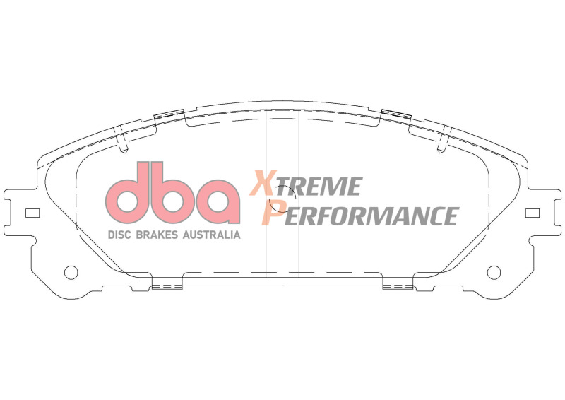 DBA 15-18 Lexus NX200t Front XP Performance Brake Pads