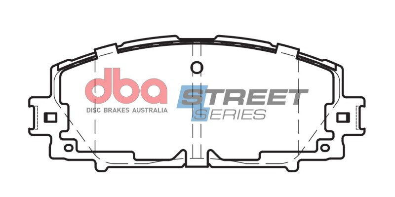DBA 11-17 Lexus CT200h B Type Front Street Series Brake Pads
