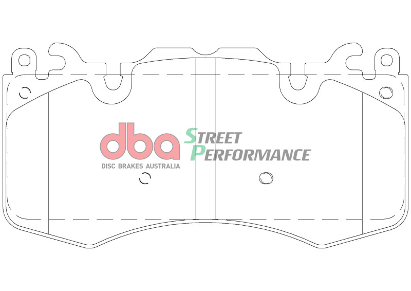 DBA 20-22 Land Rover Defender (w/380mm Front Rotor) Front SP Performance Brake Pads