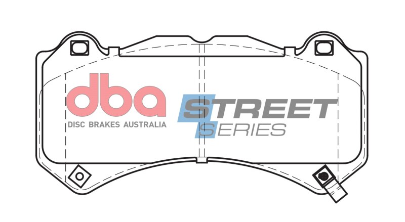 DBA 16-19 Cadillac ATS V Front Street Series Brake Pads
