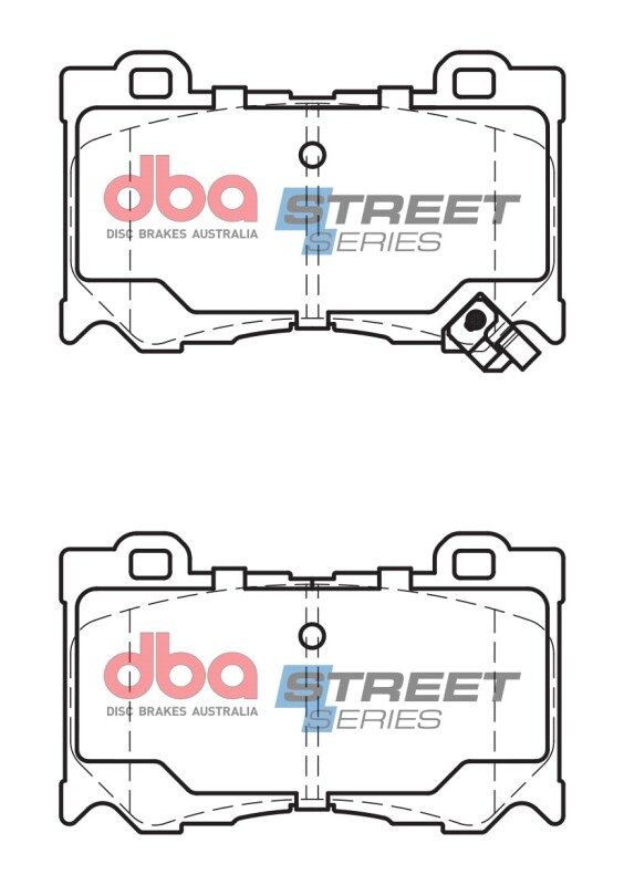 DBA 09-13 Infiniti FX50 (S51 Model) Front Street Series Brake Pads