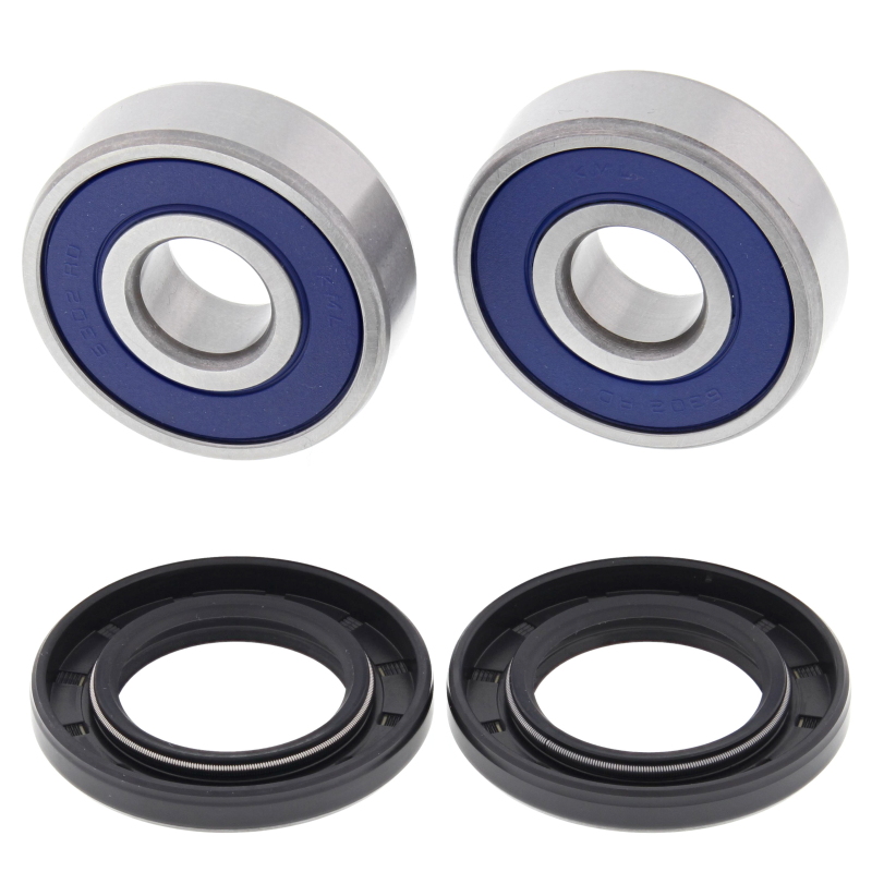 All Balls Racing 00-04 Kawasaki KL250 Super Sherpa Wheel Bearing Kit Rear