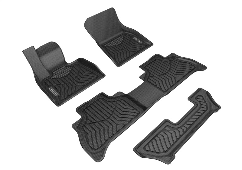 3D MAXpider 19-24 BMW X5 (G05) 7-Passenger Maxtrac Black R1 R2 R3