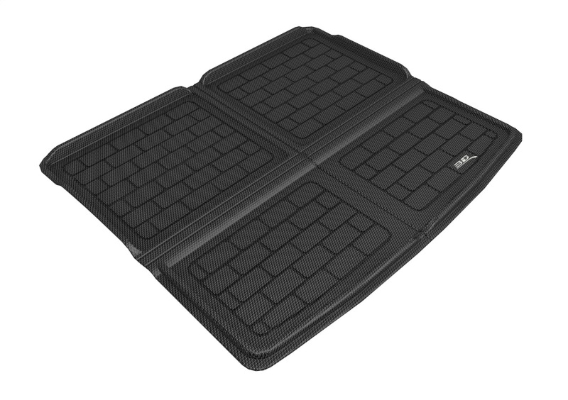 3D MAXpider 19-24 Audi Q3 (F3) Kagu Black Cross Fold Cargo Liner