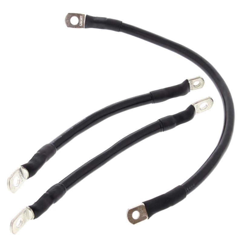 All Balls Racing 95-98 Harley-Davidson FXD Super Glide Battery Cable Kit Black