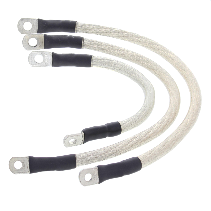All Balls Racing 04-06 Harley-Davidson FXD Super Glide Battery Cable Kit Clear