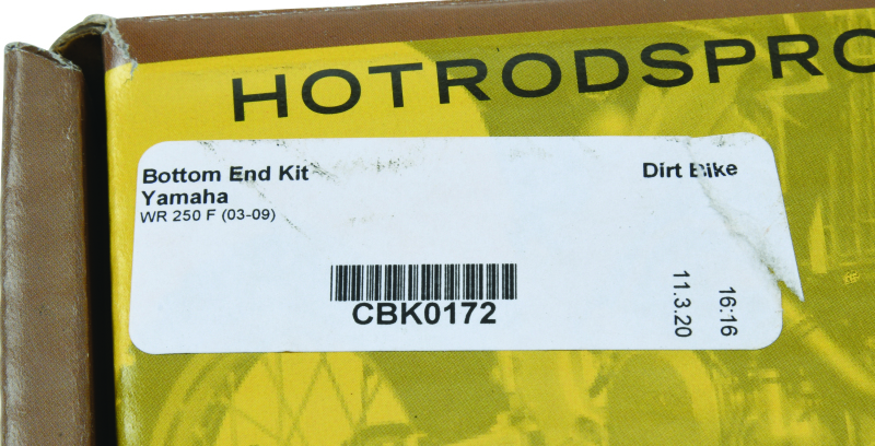 Hot Rods 03-09 Yamaha WR 250 F 250cc Bottom End Kit