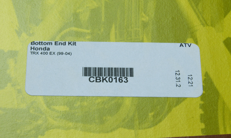 Hot Rods 99-04 Honda TRX 400 EX 400cc Bottom End Kit
