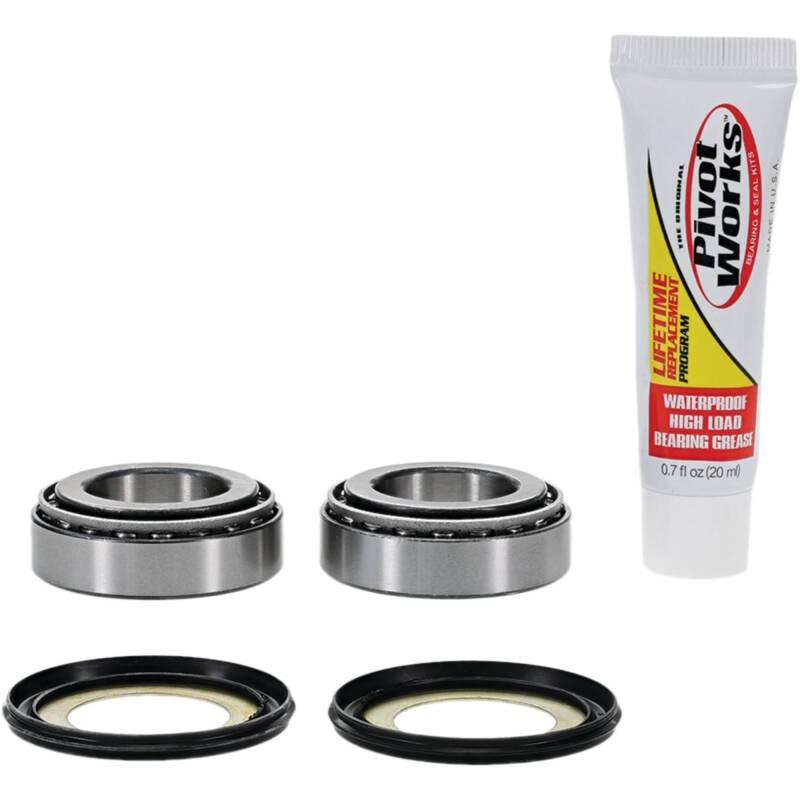 Pivot Works 19-23 Honda CRF110F Steering Stem Bearing Kit