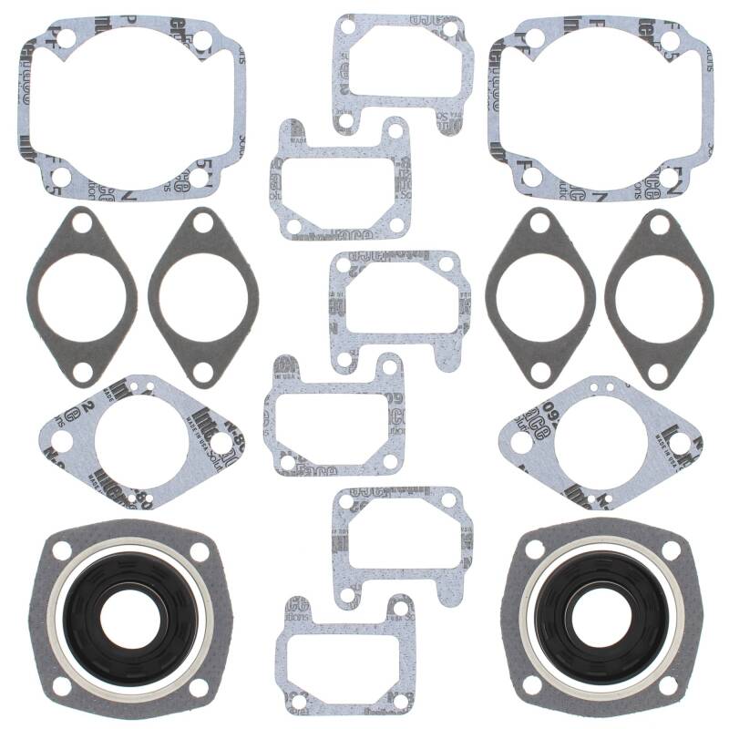 Vertex Gaskets 74-75 Arctic Cat Lynx/Pantera (Kawasaki) FC/2 Complete Gasket Kit w/ Oil Seals