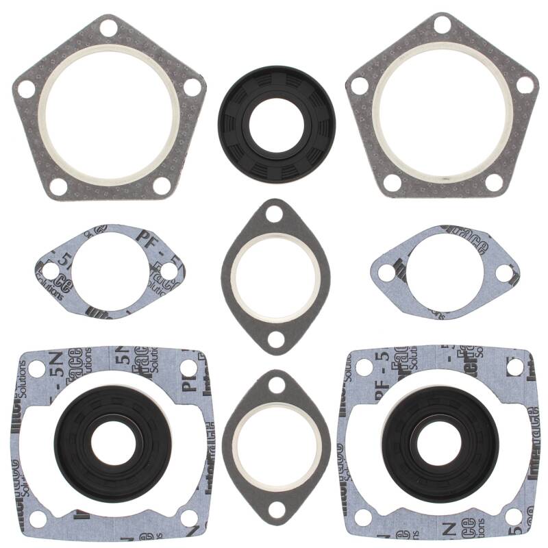 Vertex Pistons 72-74 KEC 400 FC/2 Complete Gasket Kit w/ Seals