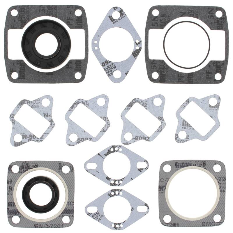 Vertex Gaskets  JLO-Cuyuna 340/2 4 Bolt Head FC/2 Complete Gasket Kit w/ Oil Seals