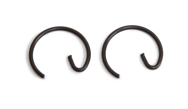 Vertex Piston 10-11 Cobra CX 65 65cc Circlips - Pack of 2