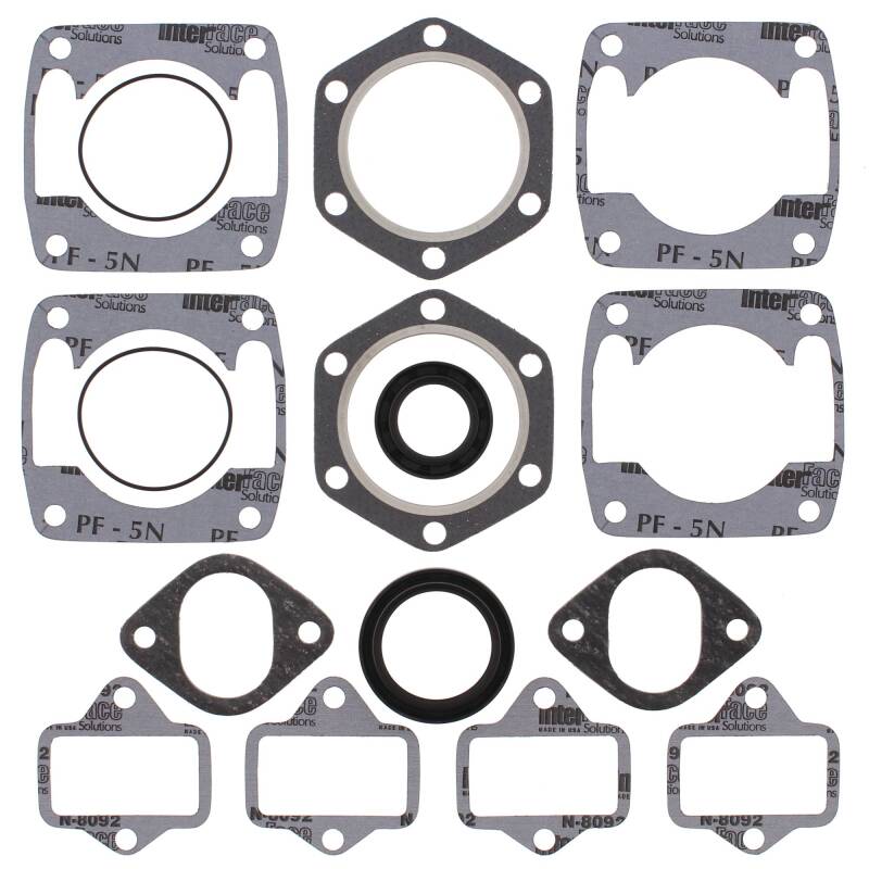 Vertex Gaskets  JLO-Cuyuna 2F440/2 6 Bolt Head Electric FC/2 Complete Gasket Kit w/ Oil Seals