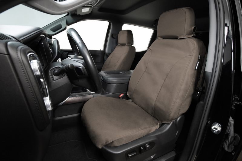 Covercraft 00-06 Ford Excursion Waterproof Polyester SeatSaver Custom Front Row Seat Covers - Taupe