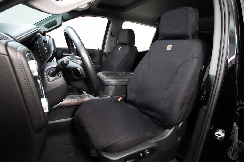 Covercraft 02-03 Dodge Ram Carhartt Super Dux SeatSaver Custom Front Row Seat Covers - Black